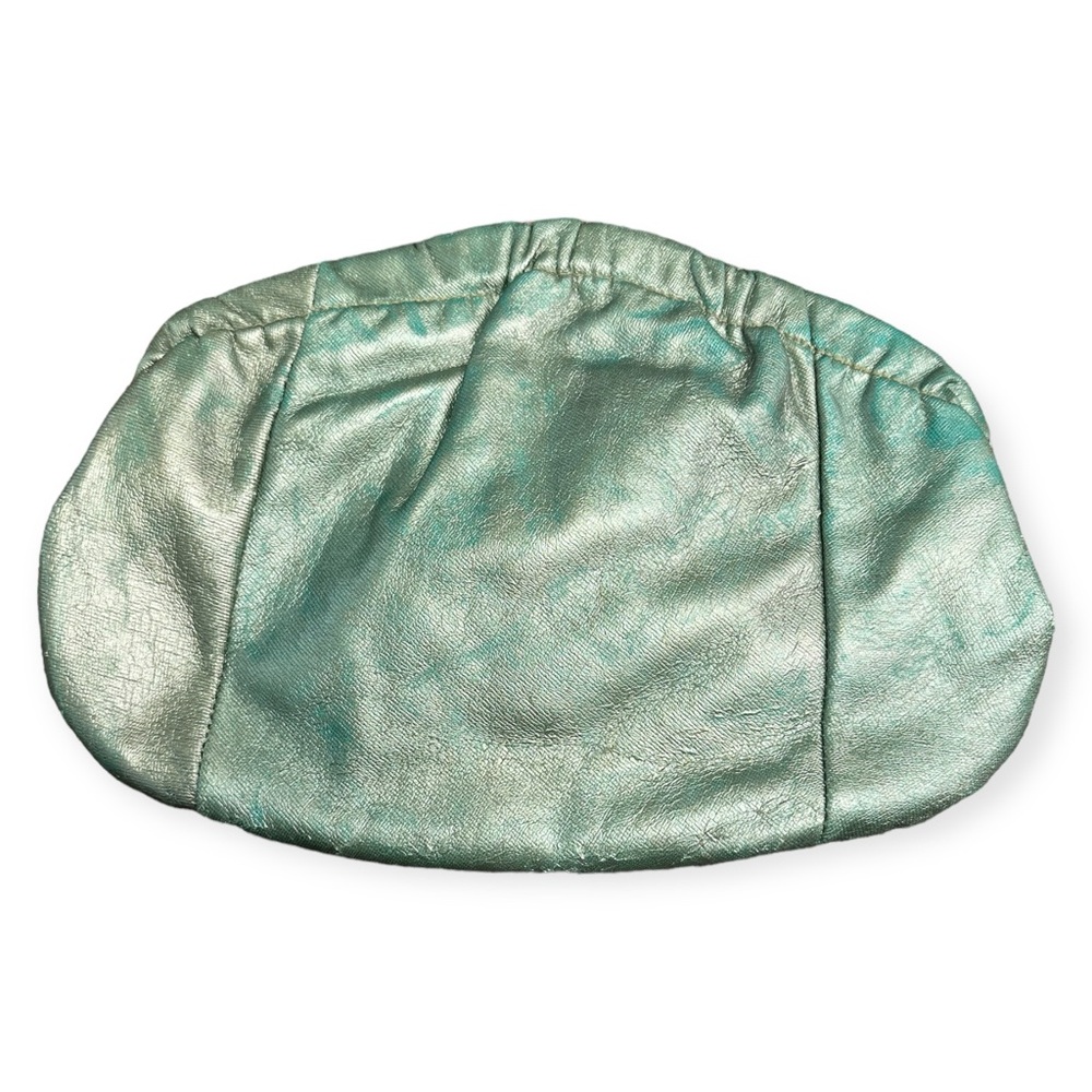 Vintage Valerie Barad  Made In Italy Leather Clutch Bag  Leather